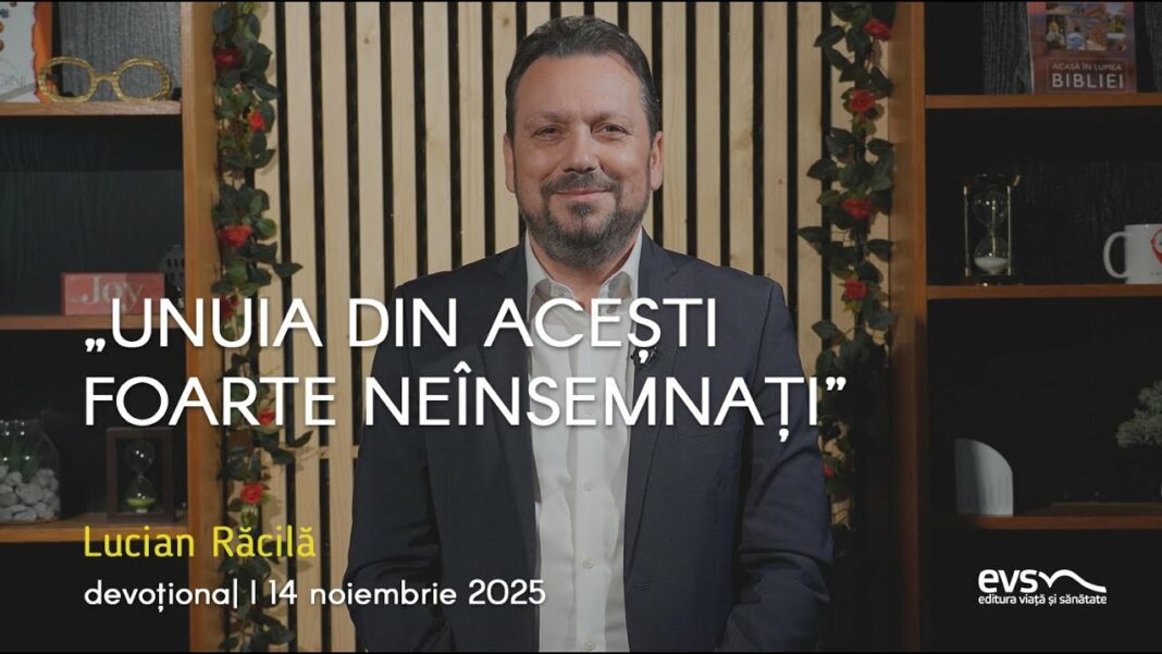 „UNUIA DIN ACEȘTI FOARTE NEÎNSEMNAȚI”