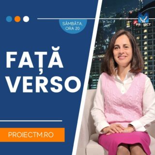 Orice pagină are față și verso. La fel și dilemele noastre existențiale. Întoarcem problemele pe față și pe verso pentru a le veni de hac! Urmărește în fiecare Sâmbătă de la ora 20 pe www.proiectm.ro, pagina de Facebook sau canalul de Youtube ProiectM.
#proiectM #fataverso